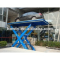 CE Approved utility cargo indoor scissor lift table/hydraulic stationary scissor lift